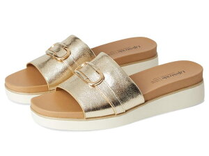 ���C�t�X�g���C�h ���f�B�[�X �V���[�Y �u�[�c�E���C���u�[�c LifeStride Genevieve Platino Gold Faux Leather �S�[���h