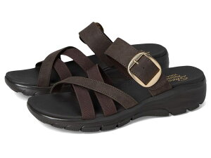 �X�P�b�`���[�Y ���f�B�[�X �V���[�Y �T���_�� SKECHERS Easy Going - Perfect Company Chocolate �`���R���[�g