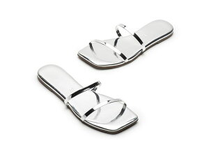 �e�B�L�[�Y ���f�B�[�X �V���[�Y �T���_�� TKEES Square Toe Gemma Mirror Chrome