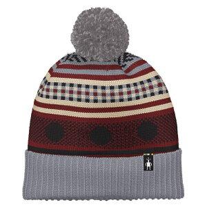 yz X}[gE[ Y Xq ANZT[ Fairisle Fleece Lined Beanie Light Gray Heather