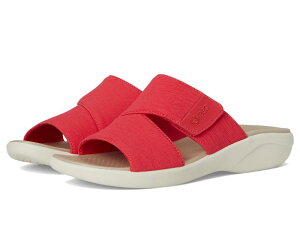 ���C�t�X�g���C�h ���f�B�[�X �V���[�Y �T���_�� LifeStride Carefree Slides Coral Beach Knit Fabric �R�[����
