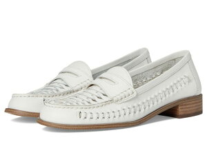 【送料無料】 ヴィンスカムート レディース スリッポン・ローファー シューズ Calie Braided Flat Loafer Bianco