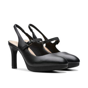 N[NX fB[X V[Y q[ Clarks Ambyr 2 Grace Black Leather ubN