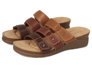 N[NX fB[X V[Y T_ Clarks Calenne Lily Brown Multi Leather uE