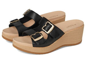 �h�N�^�[�E�V���[�� ���f�B�[�X �V���[�Y �T���_�� Dr. Scholl's Cali Breeze Black Smooth �u���b�N