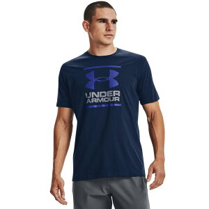 A_[A[}[ Y gbvX Vc TVc  Under Armour Global Foundation Short-Sleeve T-Shirt Academy/Steel/Royal