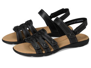 N[NX fB[X V[Y T_ Clarks Elizabelle Kay Black Leather ubN