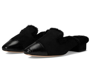 FjJ xA[h fB[X V[Y T_ Veronica Beard Cecile Mule Fur Mules Black Suede ubN