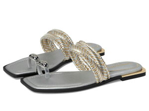 �P�l�X�R�[�� ���f�B�[�X �V���[�Y �T���_�� Kenneth Cole New York Andarna Silver Gold �S�[���h