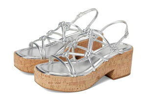 �P�l�X�R�[�� ���f�B�[�X �V���[�Y �q�[�� Kenneth Cole Reaction Essa Knots Silver Metallic �V���o�[