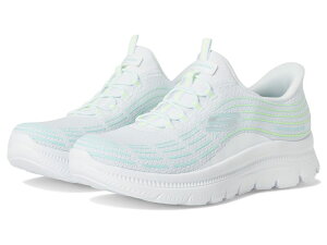 XPb`[Y fB[X V[Y Xj[J[ vXTCY SKECHERS Summits Plus Hands Free Slip-INS White Multi zCg