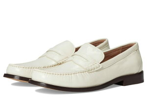 yz R[n[ fB[X Xb|E[t@[ V[Y Lana Lux Penny Loafers Remastered Ivory Crinkle Patent