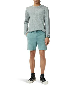 �W�����o���x�C�g�X �����Y �{�g���X �n�[�t�p���c�E�V���[�c �V���[�g�p���c John Varvatos Jayden Double Knee Shorts S188S25 Fog