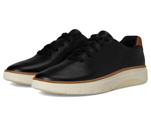 �R�[���n�[�� �����Y �V���[�Y �X�j�[�J�[ Cole Haan Grandpro Featherarc Laser Sneakers Black/Ivory 1 �A�C�{���[