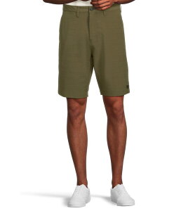 �r���{�� �����Y �{�g���X �n�[�t�p���c�E�V���[�c Billabong Crossfire Submersible Olive �I���[�u