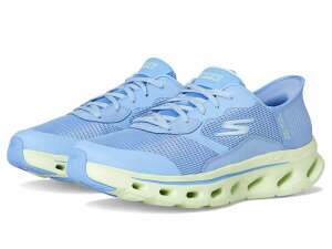 XPb`[Y fB[X V[Y Xj[J[ SKECHERS Performance Go Walk Glide Step 2.0 Belah Hands Free Slip-Ins Blue/Lime u[