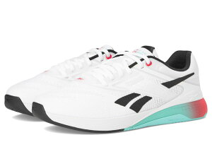 ���[�{�b�N �����Y �V���[�Y �X�j�[�J�[ Reebok Nano X5 White/Black/Energy Red �z���C�g