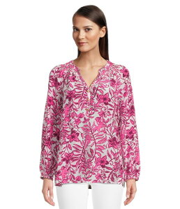 �����[�s�����b�c�@�[ ���f�B�[�X �g�b�v�X �V���c Lilly Pulitzer Elsa Top Elderflower Blossom Lil Escape Plan