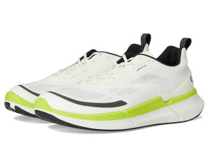 GR[ Y V[Y Xj[J[ ECCO Sport Biom 2.2 Textile Cross Trainer White/Lime Punch zCg