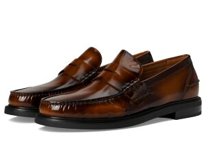 R[n[ Y V[Y Xb|E[t@[ Cole Haan Pinch Prep Penny Loafer Dark Chocolate BOX Brush Off/Black ubN