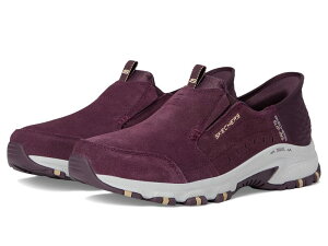 XPb`[Y fB[X V[Y Xj[J[ SKECHERS Hillcrest - Sunapee Hands Free Slip-Ins Burgundy o[KfB