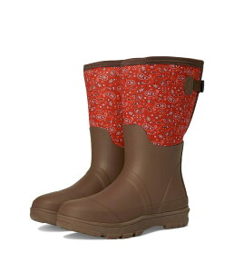 EGX^`[t fB[X V[Y u[cECu[c g[ Western Chief Neoprene Wide Calf Tall Cold Weather Boot Bandana Brown uE