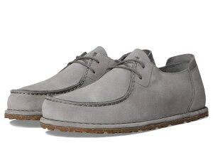 rPVgbN Y V[Y Xb|E[t@[ XG[h [X Birkenstock Utti Lace Up - Suede Whale Gray O[