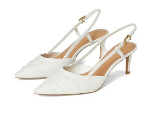 【送料無料】 ヴィンスカムート レディース ヒール シューズ Kelten Bunched Toe Slingback Pumps Bianco