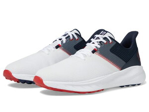 tbgWC Y V[Y Xj[J[ FootJoy FJ Flex Golf Shoes White/Navy/Red zCg
