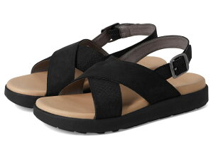 �L�[�� ���f�B�[�X �V���[�Y �T���_�� KEEN Elle Luxe Cross Strap Black/Black �u���b�N