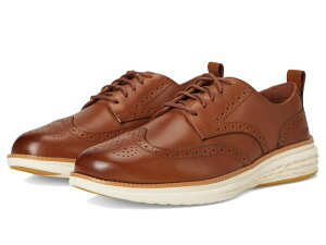 �R�[���n�[�� �����Y �V���[�Y �I�b�N�X�t�H�[�h Cole Haan Grand Hurrion Wing Tip Oxford British Tan/Ivory �A�C�{���[