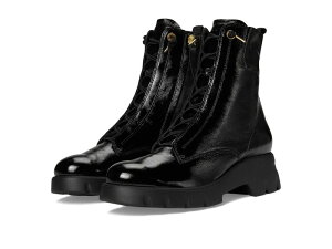 �|�[���E�O���[�� ���f�B�[�X �V���[�Y �u�[�c�E���C���u�[�c Paul Green Wicked Boot Black Crinkled Patent �u���b�N