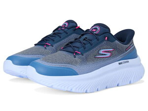 XPb`[Y fB[X V[Y Xj[J[ SKECHERS Performance Go Walk Max Cushioning Hyper Burst Nikita Hands Free Slip-Ins Navy/Pink lCr[