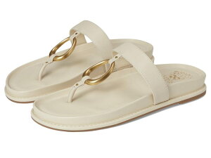 ���B���X�J���[�g ���f�B�[�X �V���[�Y �T���_�� Vince Camuto Genri O-Ring Thong Slide Sandals Panna Creme