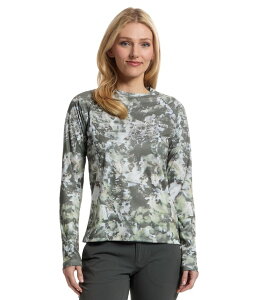 �R�����r�A ���f�B�[�X �g�b�v�X �V���c T�V���c Columbia Super Tidal Tee Long Sleeve Shirt Cypress Seamoss