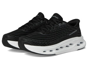 XPb`[Y fB[X V[Y Xj[J[ SKECHERS Max Cushioning Glide Step Sapphire Hands Free Slip-Ins Black/White zCg