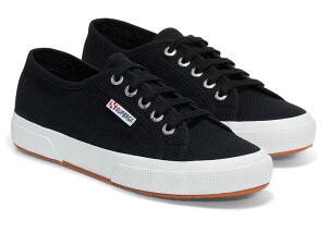 �X�y���K �����Y �V���[�Y �X�j�[�J�[ Superga 2750 COTU Classic Sneaker Black/Full White �z���C�g