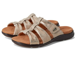 N[NX fB[X V[Y T_ Clarks Kitly Slide Metallic Leather ^bN