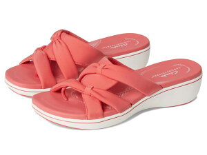 N[NX fB[X V[Y q[ Clarks Breeze Rae Cam Bright Coral Textile R[