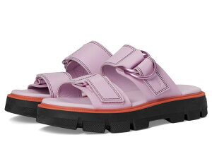 �\���� ���f�B�[�X �V���[�Y �T���_�� SOREL Rein CB? Slide Sandals Aura/Black �u���b�N