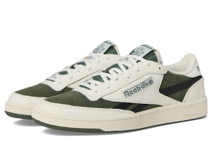 ���[�{�b�N �����Y �V���[�Y �X�j�[�J�[ ���B���e�[�W Reebok Lifestyle Club C Revenge Vintage II Chalk/Breakaway Green/Washed Black �`���[�N