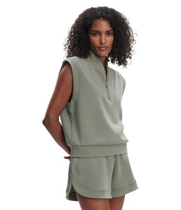 �o�[���C ���f�B�[�X �A�E�^�[ �j�b�g�E�Z�[�^�[ �n�[�t�W�b�v Varley Loretta Half Zip Shadow