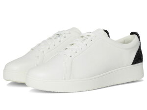tBbgtbv fB[X V[Y Xj[J[ U[ FitFlop Rally Crystal-Backtab Leather Trainers Black ubN