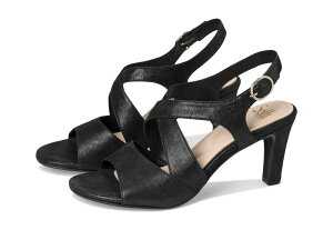 �\�t�g ���f�B�[�X �V���[�Y �q�[�� Sofft Jolene Black Metallic �u���b�N