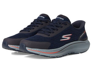 XPb`[Y Y V[Y Xj[J[ SKECHERS Hands Free Slip-ins Go Run Consistent 2.0 - Worldview Sneaker Navy lCr[