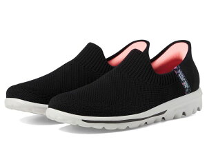 XPb`[Y fB[X V[Y Xj[J[ SKECHERS Performance Go Walk Travel Tahiti Sunset Hands Free Slip-Ins Black ubN