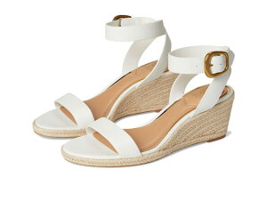 【送料無料】 ヴィンスカムート レディース ヒール シューズ Felia Espadrille Wedge Sandals Bianco