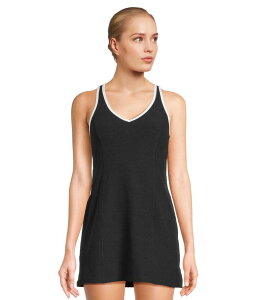 �r�����h���K ���f�B�[�X �g�b�v�X �����s�[�X Beyond Yoga Spacedye Starting Line Dress Darkest Night