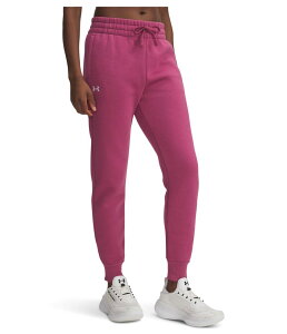 A_[A[}[ fB[X {gX JWApc WK[pc t[X Under Armour Rival Fleece Joggers Fuchsia Dusk/White zCg