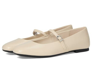 GR[ fB[X V[Y T_ ECCO Margot Mary Jane Ballerina Ballet Flat Limestone Patent